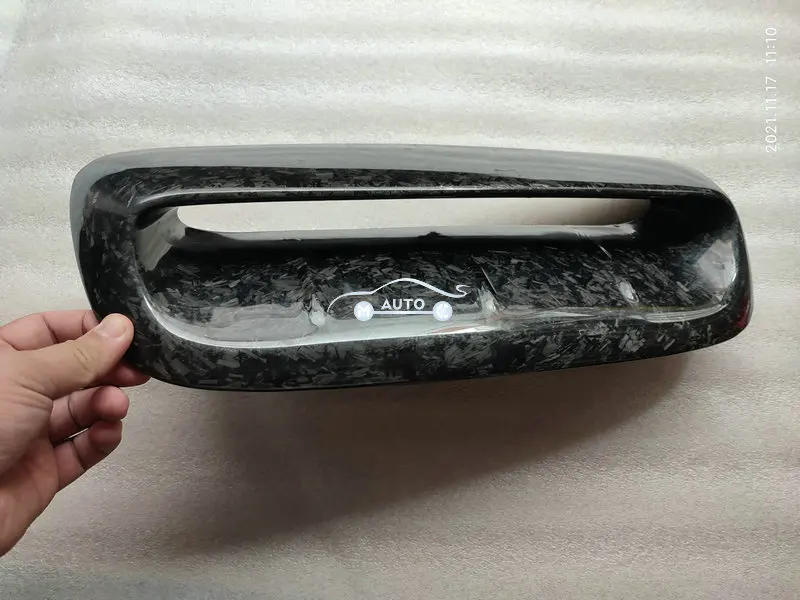 Углеродное волокно Прямая замена капюшон овальная крышка вкладыш