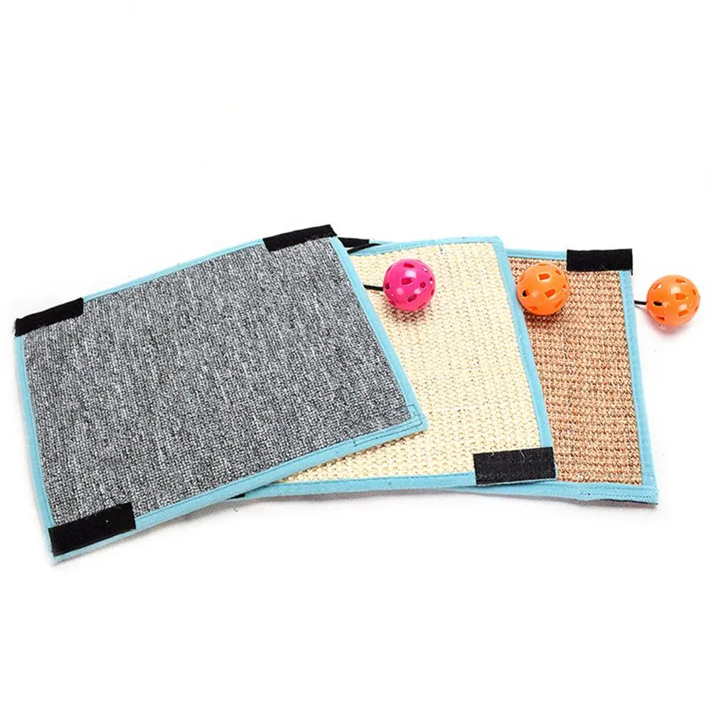 High Quality Sisal Cat Scratch Board Cat Scratcher Kitten Mat Climbing Tree Chair Table Mat Furniture Protector Cat Play Toys