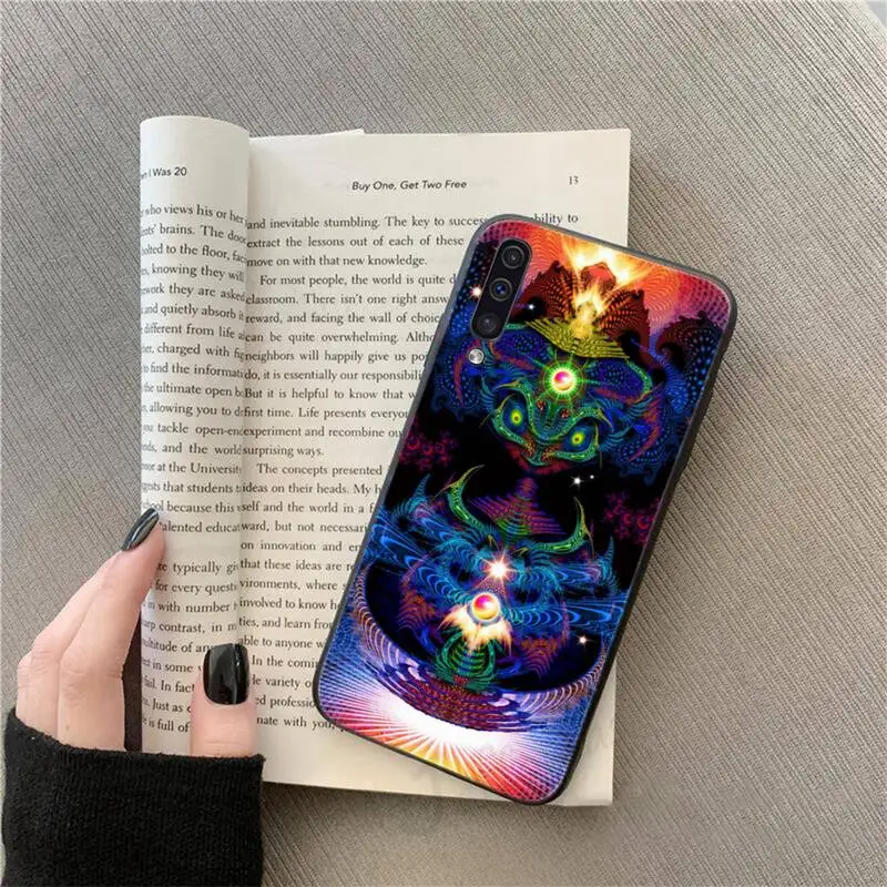 

Babaite psychedelic art aesthetics Phone Case For Samsung galaxy S 9 10 20 A 10 21 30 31 40 50 51 71 s note 20 j 4 2018 plus