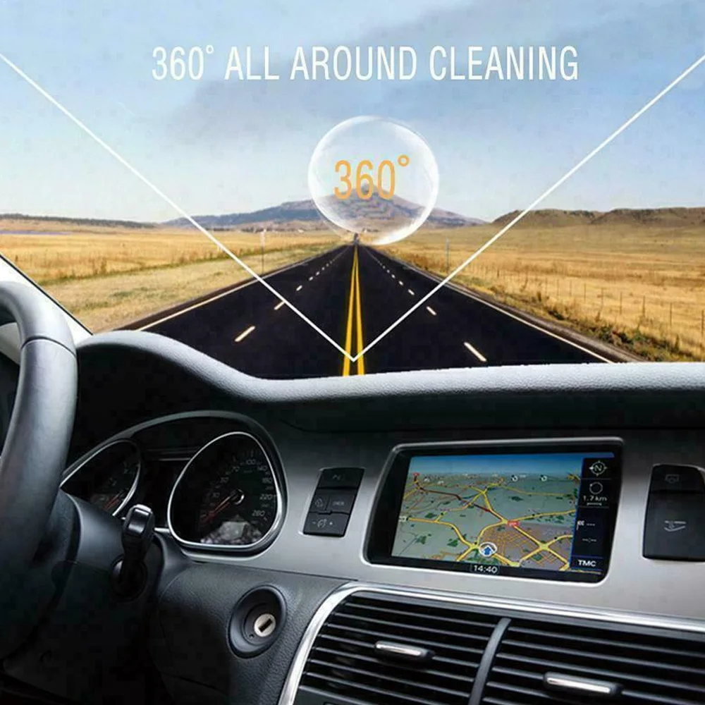 

4pcs Car Front Windshield Wiper Washer Hood Jet Strong Sprayer Nozzle Universal
