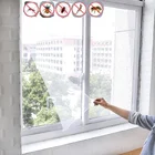 Москитная сетка на окно, защита от насекомых, москитная сетка для дверей, противомоскитная сетка для кухни, защита для окон и дома, 2021