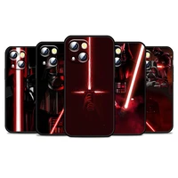 laser sword star wars for apple iphone 13 12 11 pro max mini xs max x xr 6s 6 7 8 plus 5s se2020 soft black phone case