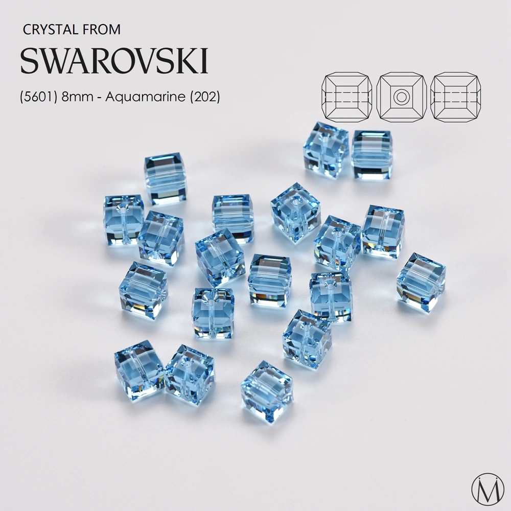 1 шт 5601 8 мм Аврора сахарных кристаллов от Swarovski бусины ручной работы аксессуары