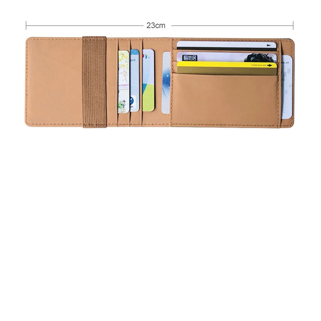 Мужские кожаные кошельки мульти карты держатель для карт с отделением кредитных