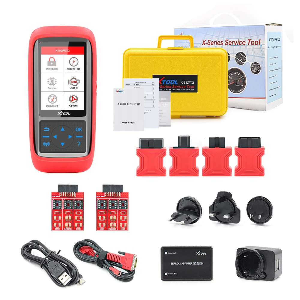 Оригинальный Автомобильный диагностический инструмент Xtool X100 Pro2 ключ ECU