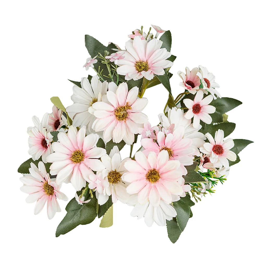 Gerbera искусственная Цветочная подделка цветок шелковая ткань маленький гостиная