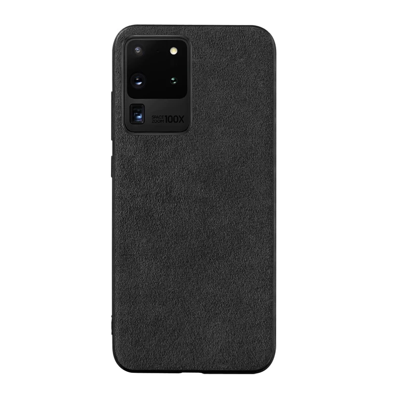 Настоящая ворсистая коровья кожа чехол для телефона Samsung galaxy S20 ультра S7edge S8 S9 S10e