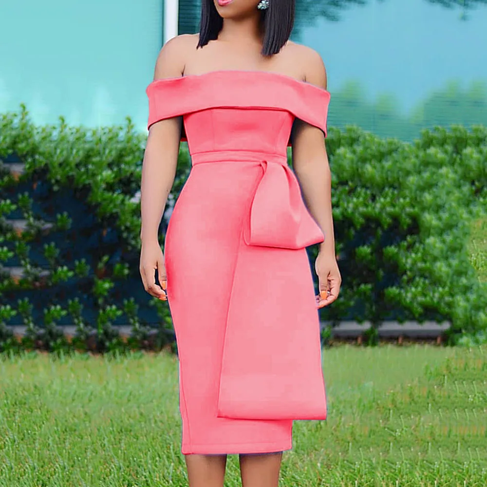 Женские Сексуальные вечерние платья бодикон с открытой спиной и открытыми