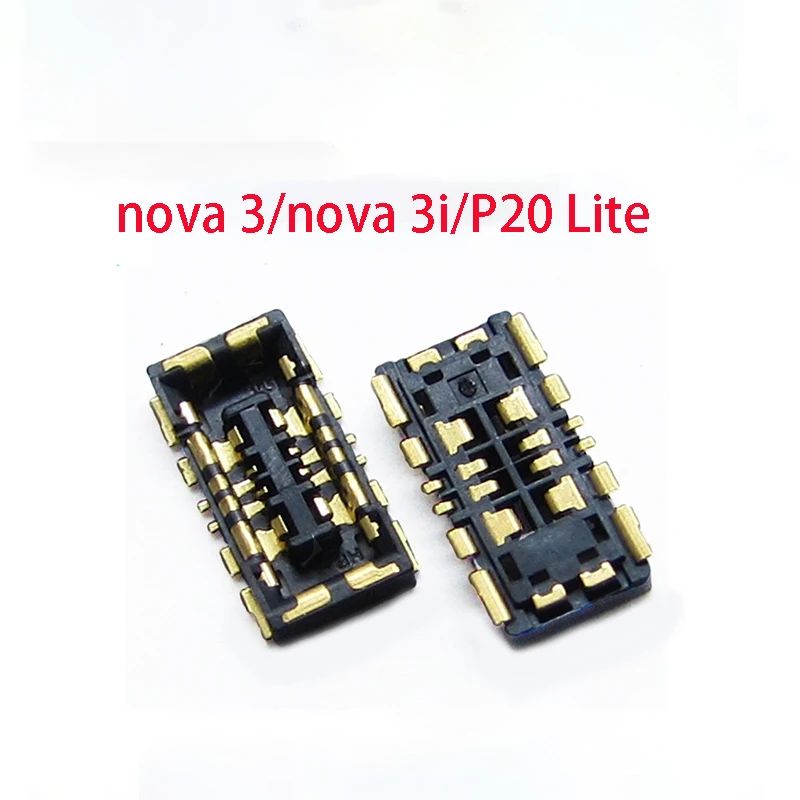 Разъем FPC держатель аккумулятора зажим контакт для Huawei nova 3 3i P20 Lite logic на