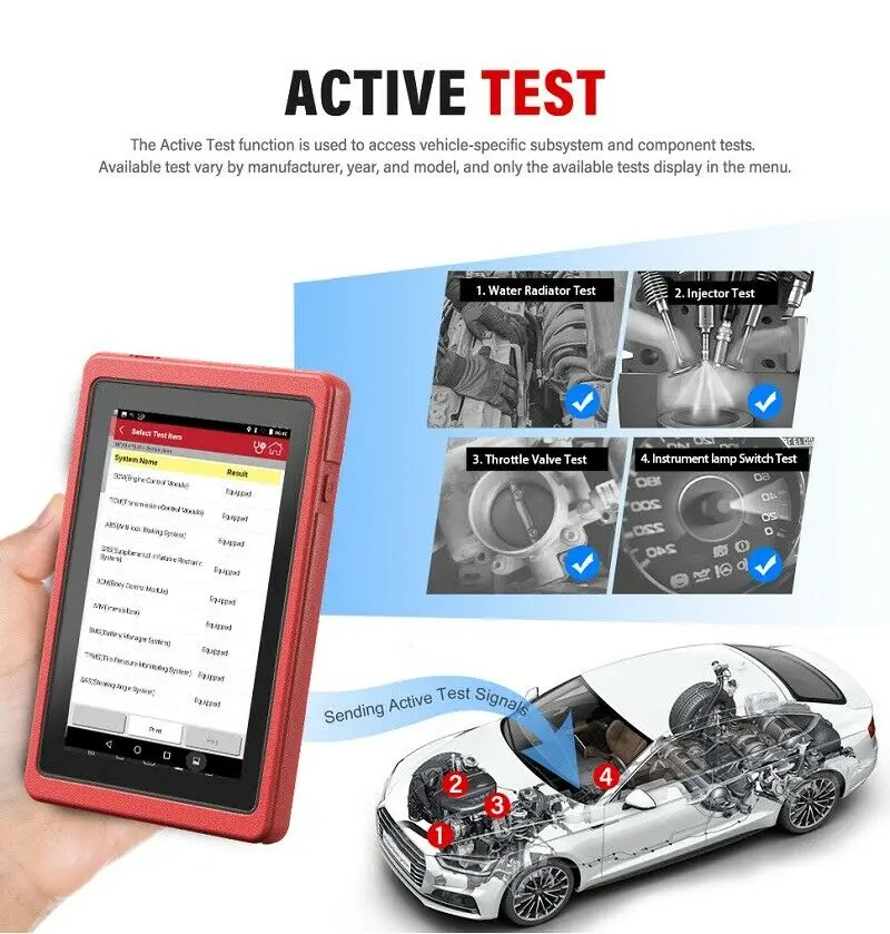 Launch X431 Pros Mini V3.0 obd2 сканер полная система X-431 диагностический инструмент ECU