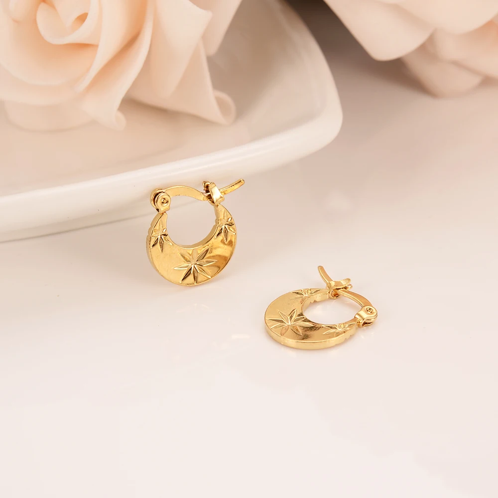 2 пары Винтажные серьги африканские золотые модные шикарные ювелирные изделия