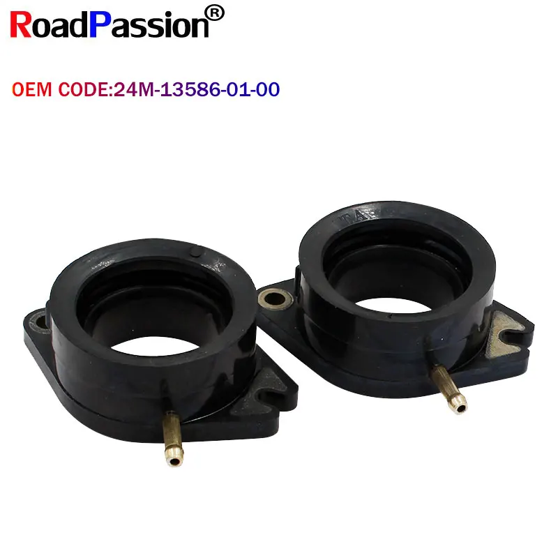 

2pcs Road Passion Motorcycle Motobike Accessories Carburetor Interface For YAMAHA XV700 XV750 XV920 Virago VIRAGO 1100 XV1100