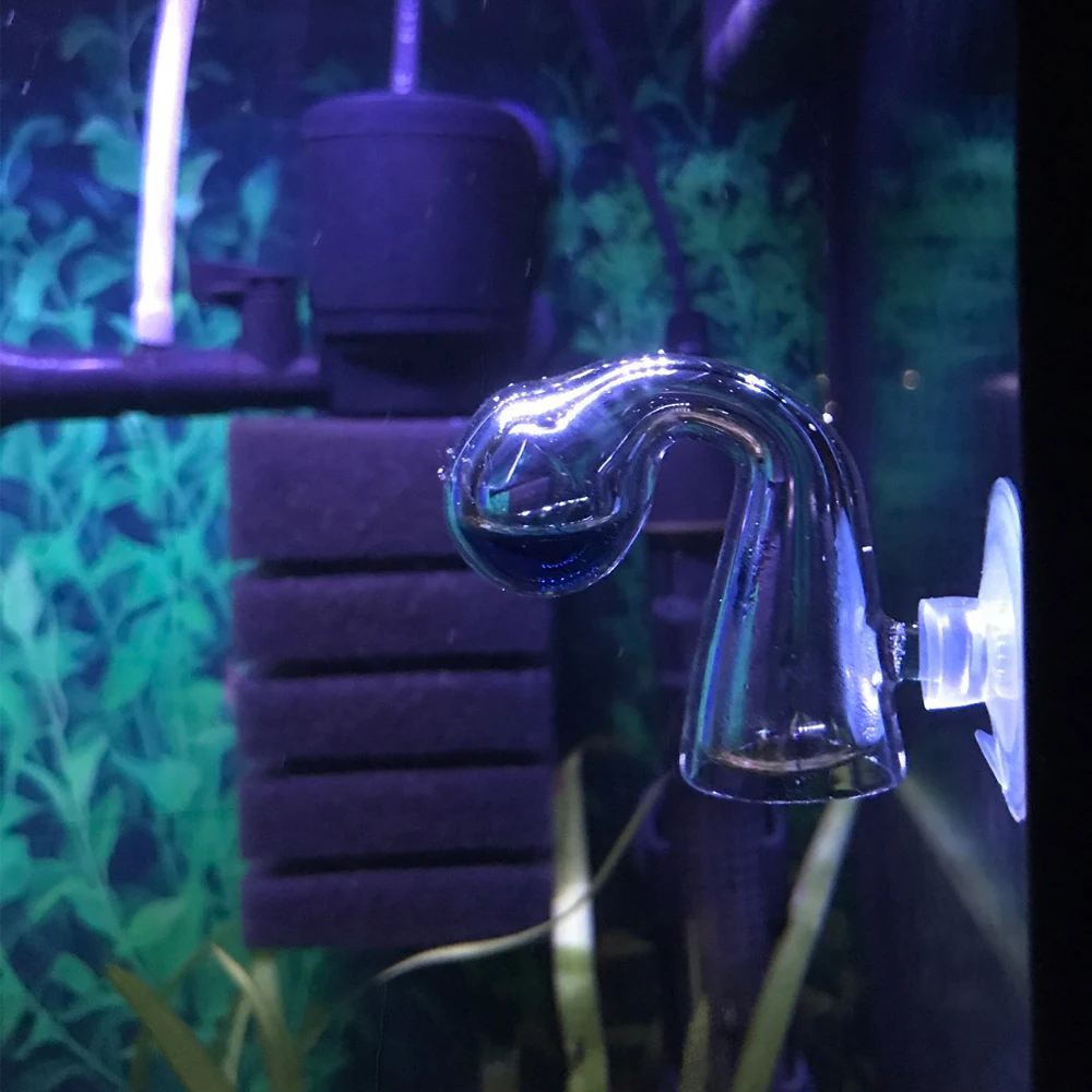 Проверка падения диффузного стекла в аквариуме для монитора Co2 индикатор тестер