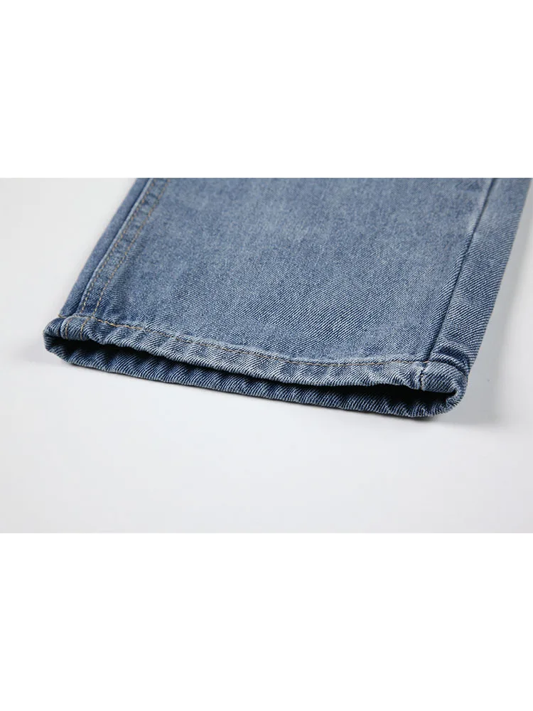 Women's Vintage High Waist Jeans Boyfriends Baggy Casual Female Washed Mom Streetwear Oversized Wide Leg Denim Pants 2022 |