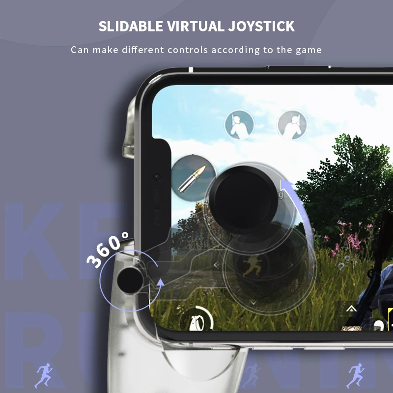 Игровой контроллер-лягушка для передачи данных, геймпад для PUBG L1R1, шутер, триггер, кнопка огня, геймпад, джойстик для iPhone, Android, мобильного телефона