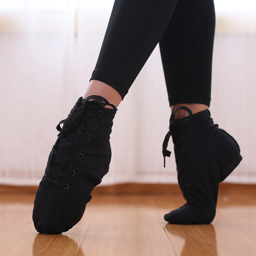 Hipposeus Jazz Dance Shoes Slippers Women Soft Sole Dance Sneakers Professional Unisex Tap Latin&Tango&Salsa Men Dance Shoes