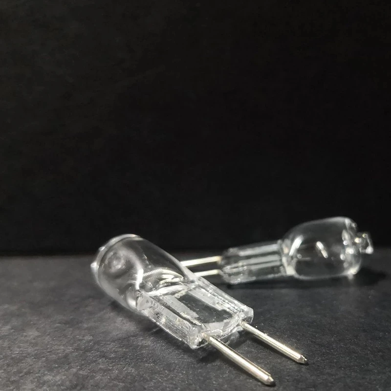

HoneyFly 10pcs GY6.35 Halogen Lamp 12V/24V 20W 35W 50W 100W 250W Warmwhite Bulb Clear G6.35 Crystal Machine tool Microscope