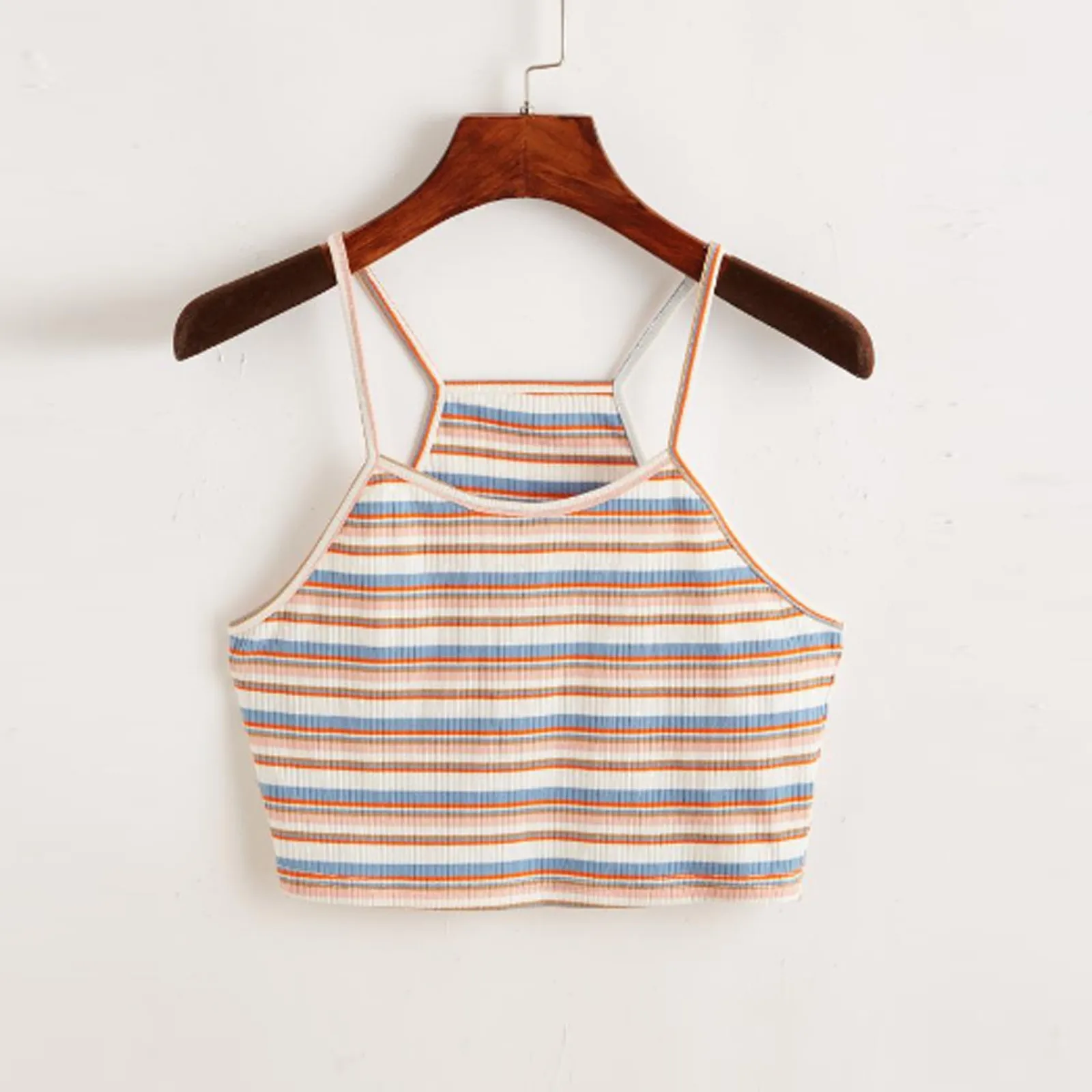 Модное женское повседневное нижнее белье с круглым вырезом укороченные майки в