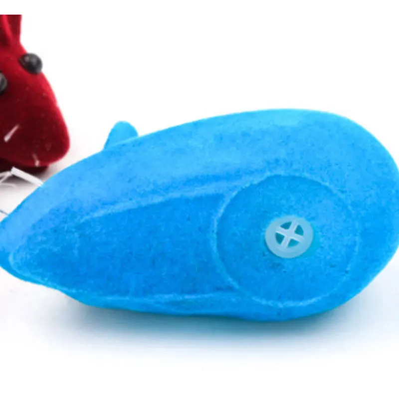 

New Flocking Mouse Funny Cat Toys Sound Plush Rubber Vinyl Mouse Pet Cat Cat Realistic Sound Toys Cat Accessories
