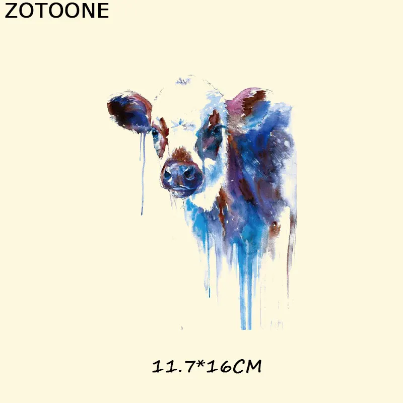 ZOTOONE Утюг на теплопередачи патчи для одежды Череп нашивки в виде животных DIY полосы аппликация на футболку на заказ стикер E - Цвет: 335