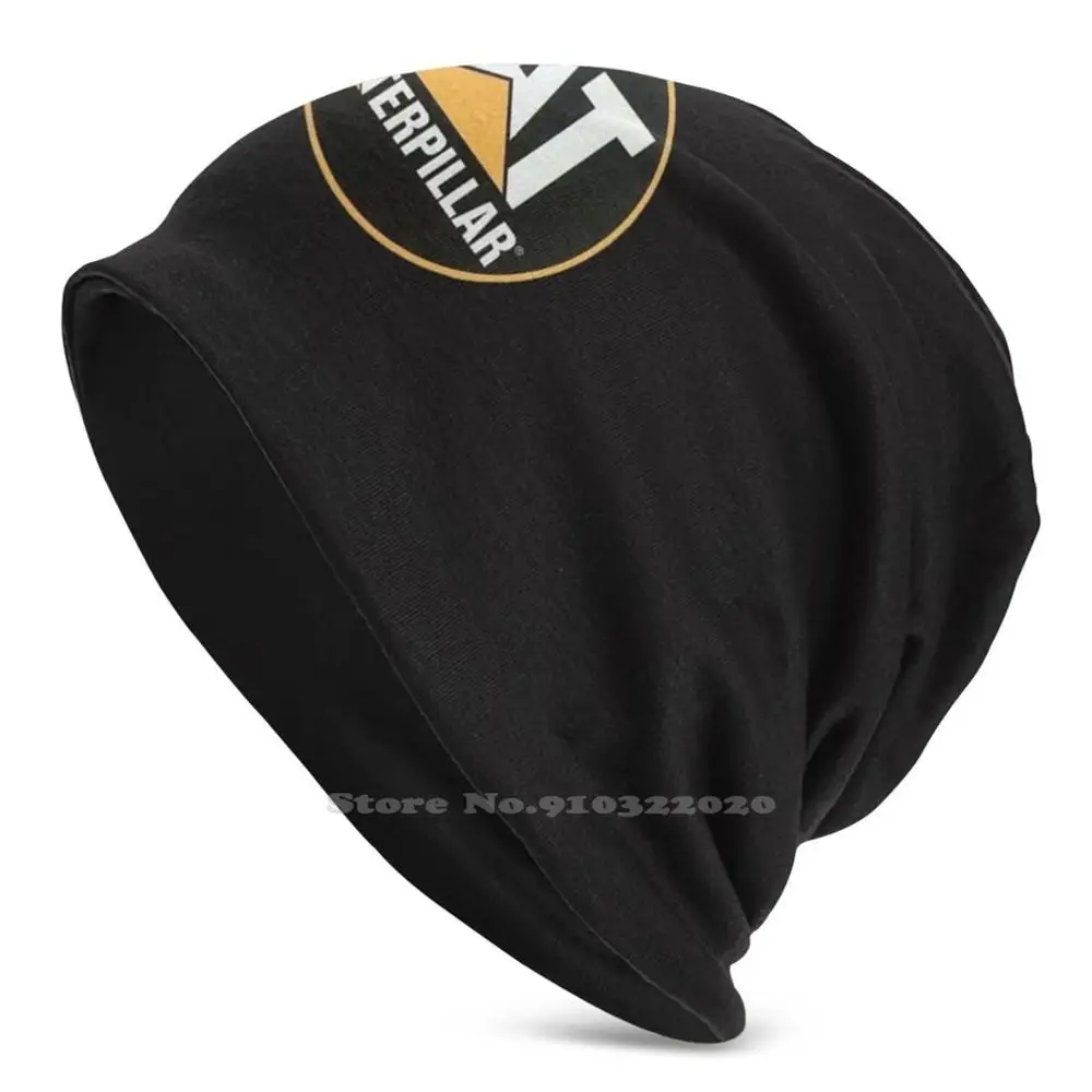 

All People Love The " Cat " Knit Beanie Hat Men Women Winter Diy Cap Logo Music America Truck Container Marmout Adventure Boot