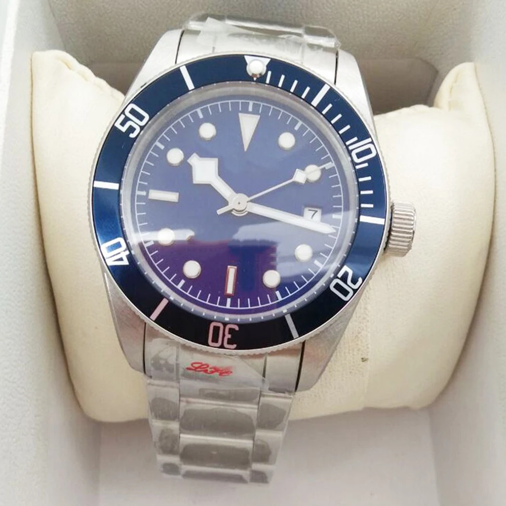 

2021 Роскошные брендовые 42 мм автоматические механические часы из нержавеющей стали 316L сапфировое стекло водонепроницаемые светящиеся мужс...