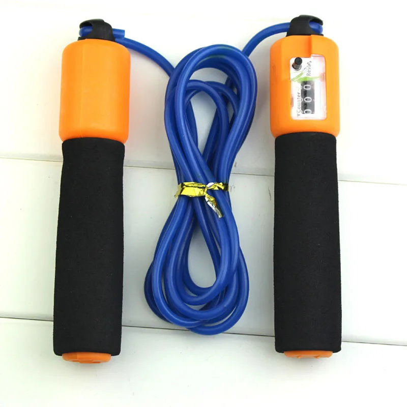 

JUFIT 3 Meters Plastic Skipping Skip Adjustable Countable Jump Rope Crossfit Fitnesss Equimpment Exercise Workout for Child