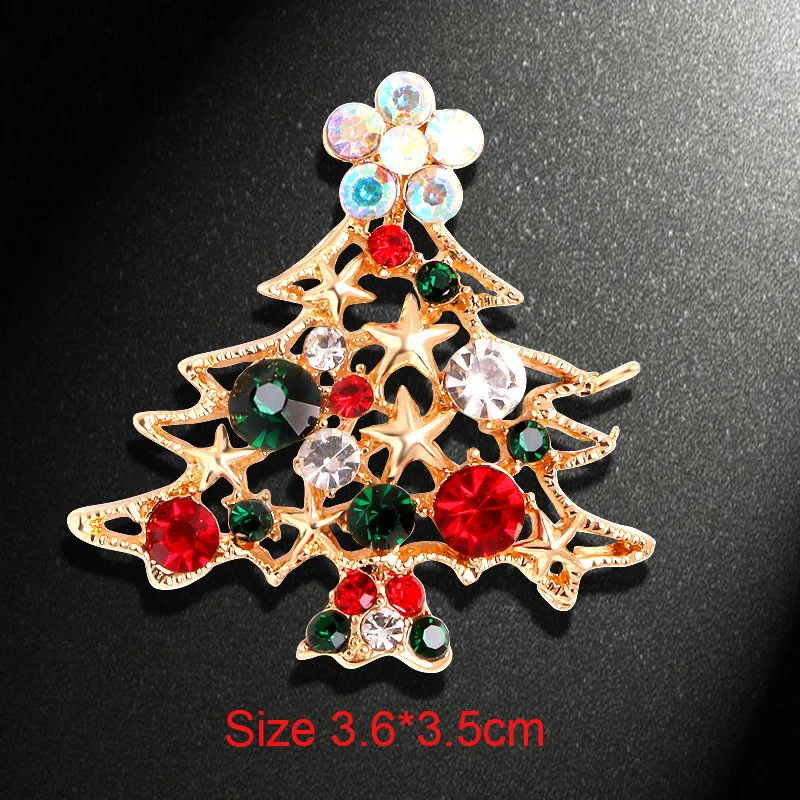 

Процветающая Рождественская искусственная Брошь для женщин и мужчин, новогодняя брошь, подарки