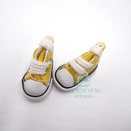 yellow Одежда для куклы подходит 1/6 28-30 см blyth Azone OB23 об24 Сексуальная тройка, короткая юбка, рубашка - Цвет: yellow