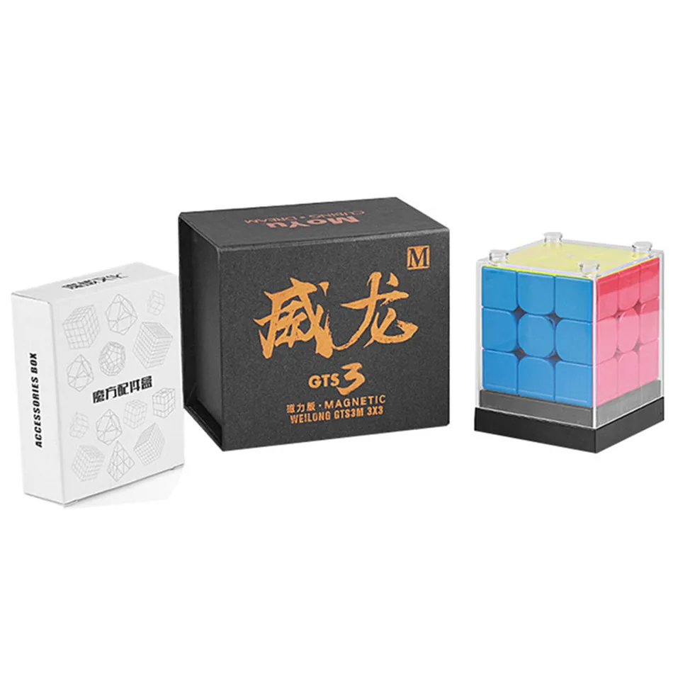 

MoYu Weilong GTS3M GTS3LM GTS3 3x3x3 Weilong GTS V3 Magnetic Cube Puzzle Professional Weilong GTS 3 M 3x3 GTS3 M Speed Cube