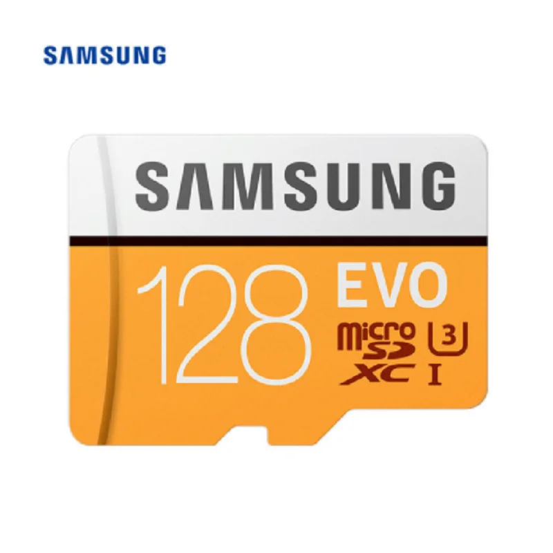 Карта памяти MicroSD SAMSUNG EVO Plus Micro SD карта 32 ГБ 64 128G 100 МБ/с. слот для карт карты Class10 U3 SDXC