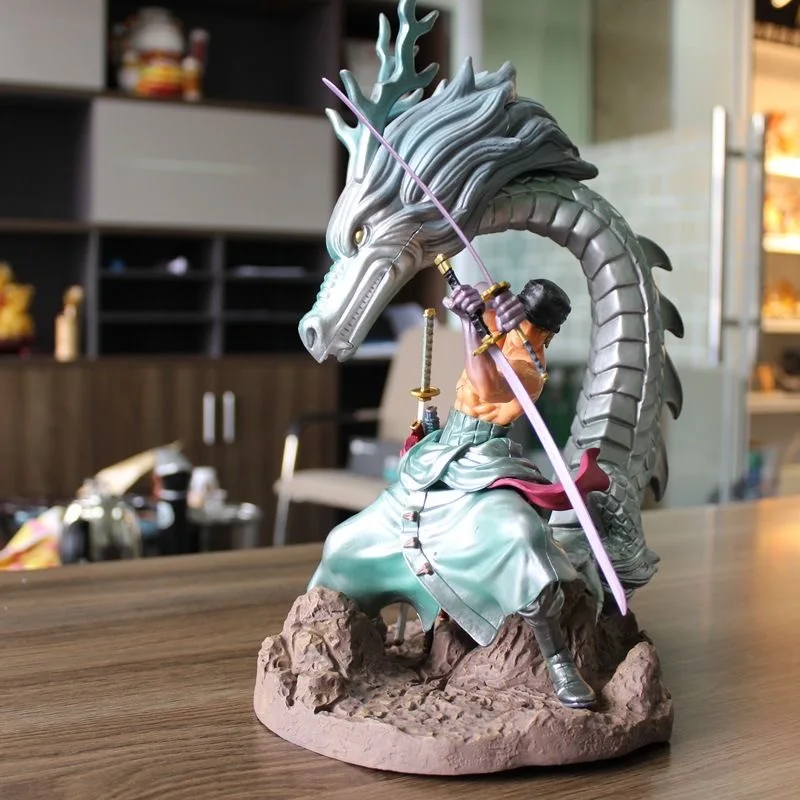 Женская Аниме Дракон ророноа Зоро Gk Роскошная большая статуя экшн-фигурка в