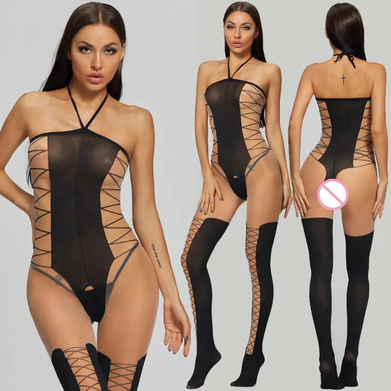 Сексуальное нижнее белье AIIOU Тедди боди для женщин горячее эротическое порно