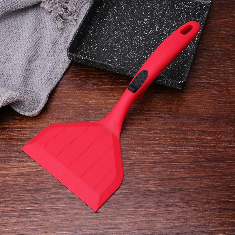 

Non-stick Silicone Beef Egg Scraper Pizza Shovel Spatula Frying Pan Food Lifters Cooking Utensils Kitchen Silicone Spatula