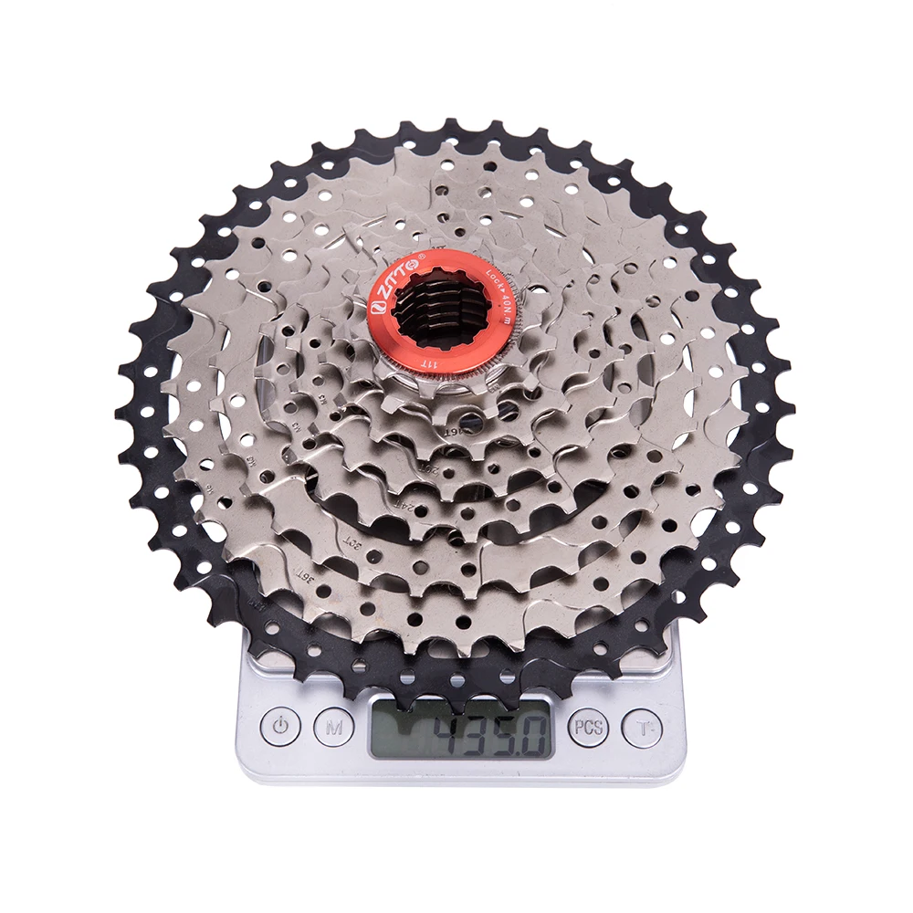 Велосипедная кассета ZTTO 8 скоростей 11- 42T Freewheel Steel s MTB 8v запасные части для горного