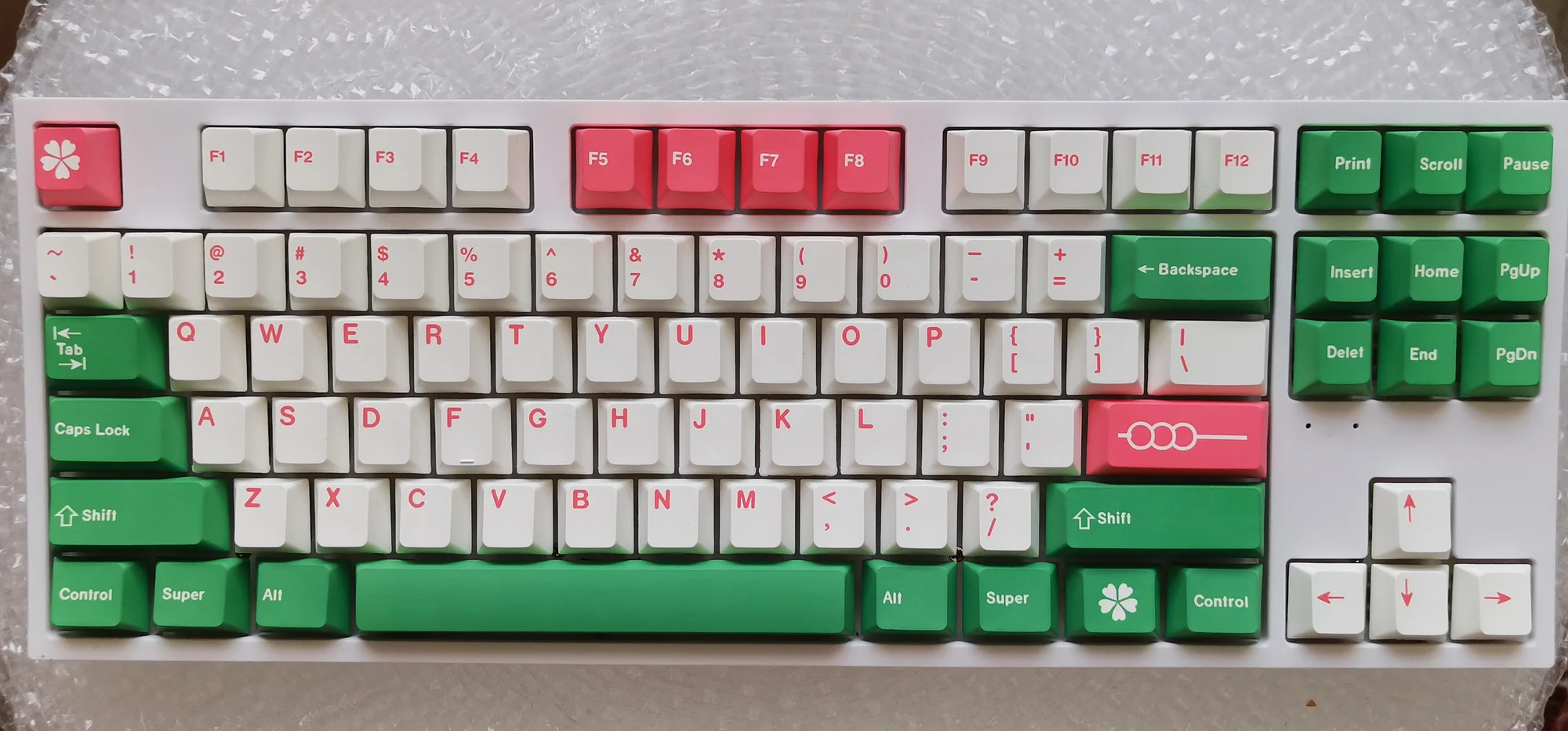 

135 Keys/set Hanami Dango Keycaps PBT 5 Sides Dye Sublimation GMK Key Caps Cherry Profile Keycap With 1.75U 2U Shift