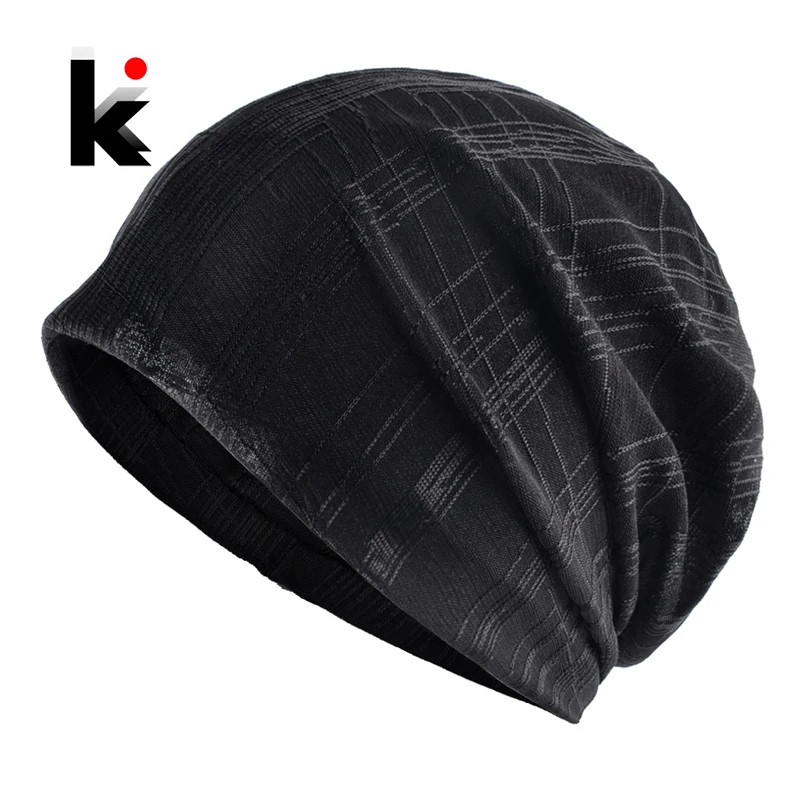 Весенние облегающие шапки Женские однотонные вязаные полосатые шапочки шляпа