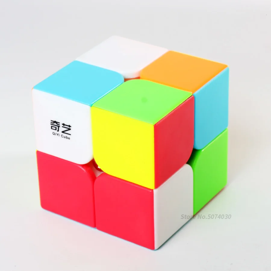 3x3x3 Кубик Рубика головоломка 2x2x2 магический куб без наклеек Qiyi Qidi Warrior W Cubo Mgiaco игрушки для детей