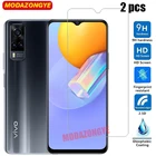 2 шт., защитная пленка для экрана Vivo Y31 2021, закаленное стекло Vivo Y31 2021, VivoY31 Y 31 2021, защитная пленка из стекла 6,58 дюйма