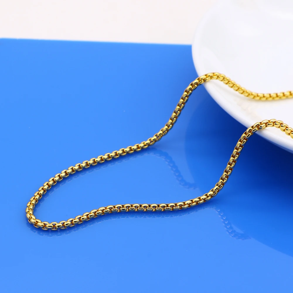 Модная мужская одежда и аксессуары ожерелье из стерлингового серебра 925 пробы