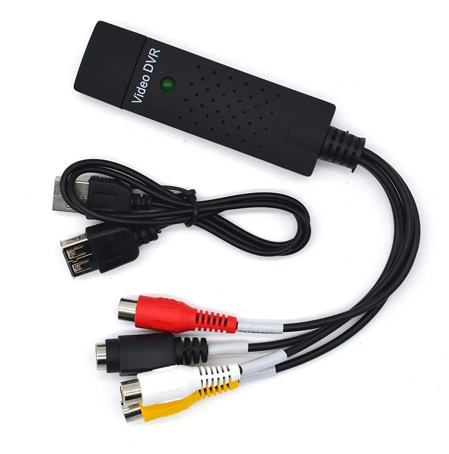 Легкая крышка USB 2,0 легкая крышка Видео ТВ DVD VHS DVR cap ture карта более легкая крышка USB видео cap ture устройство