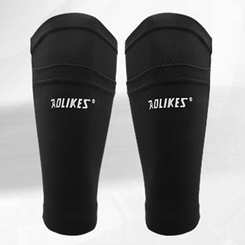 

Men Male Soccer Football Shin Pads Holder Support Mesh Socks Protect Sleeves