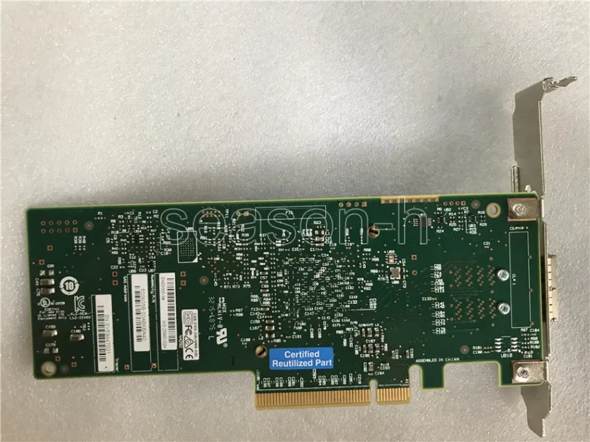 Двухпортовый внешний хост-адаптер Broadcom 9300-8e 12G SAS/HBA PCIe x8 card | Компьютеры и офис