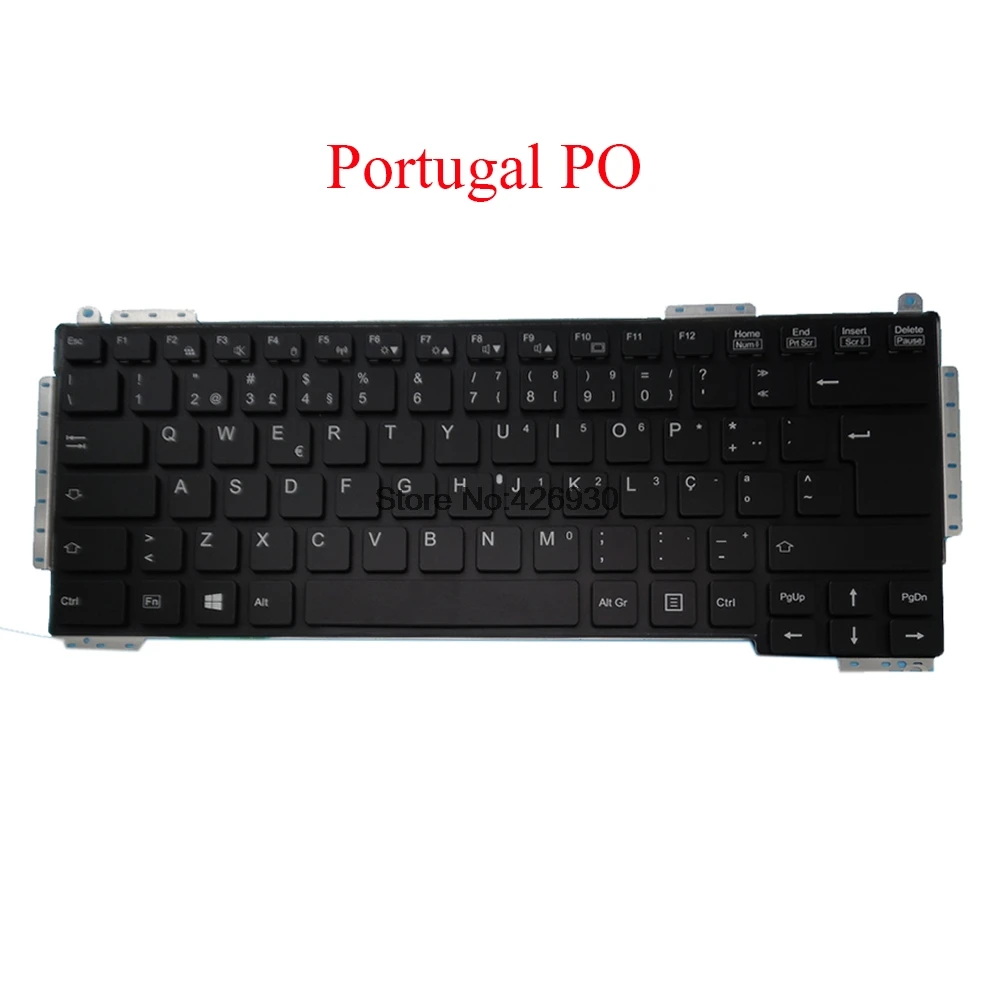 Ноутбук с подсветкой US RU UK PO IT SW BE клавиатура для Fujitsu S904 S935 T904 T935 T936 U904 Португалия