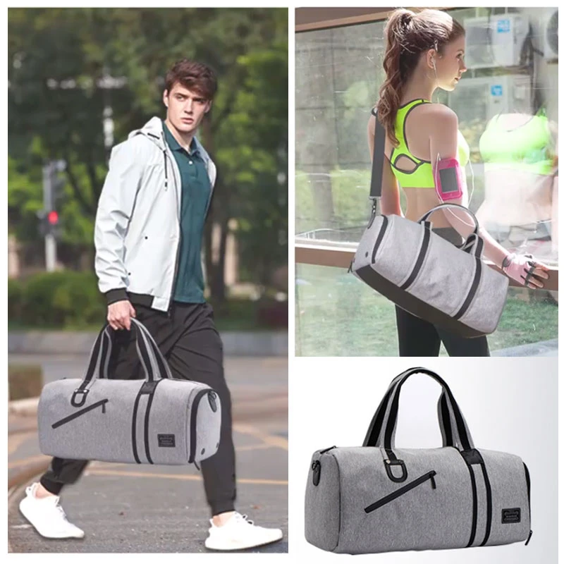 Multifunctional Gym Bag Dry Wet Separation Shoe Storage Portable Casual Travel Large Capacity Men's Women's Yoga Sports Handbags