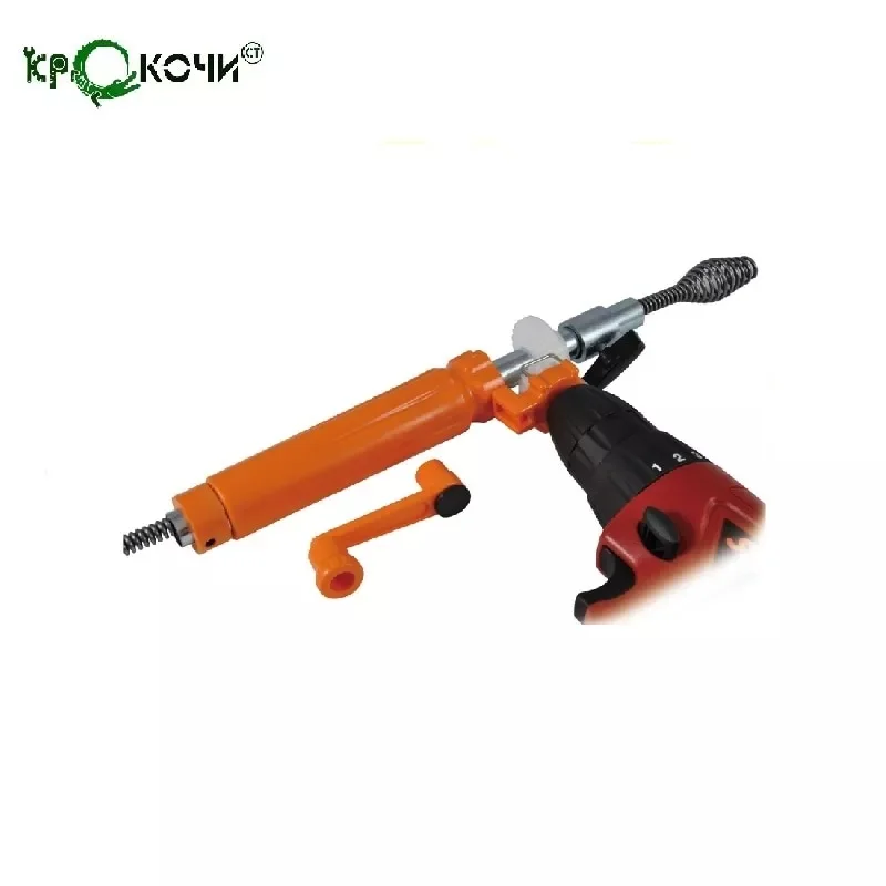 Комплект Крокочист 9 х 15 Устройство для подключения спирали к шуруповерту