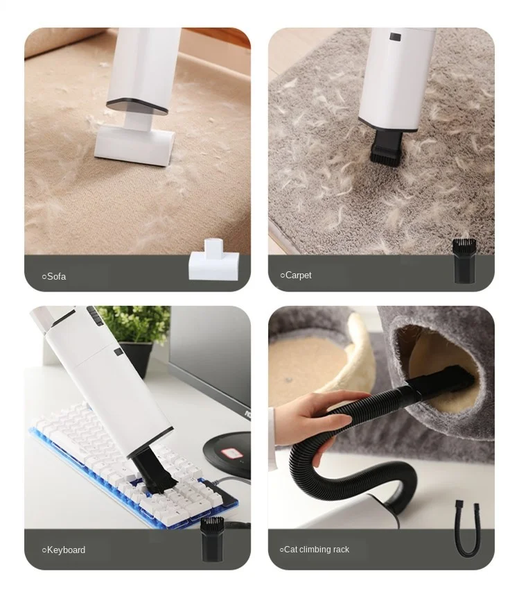 Беспроводной портативный пылесос для уборки шерсти кошек и собак Электрический