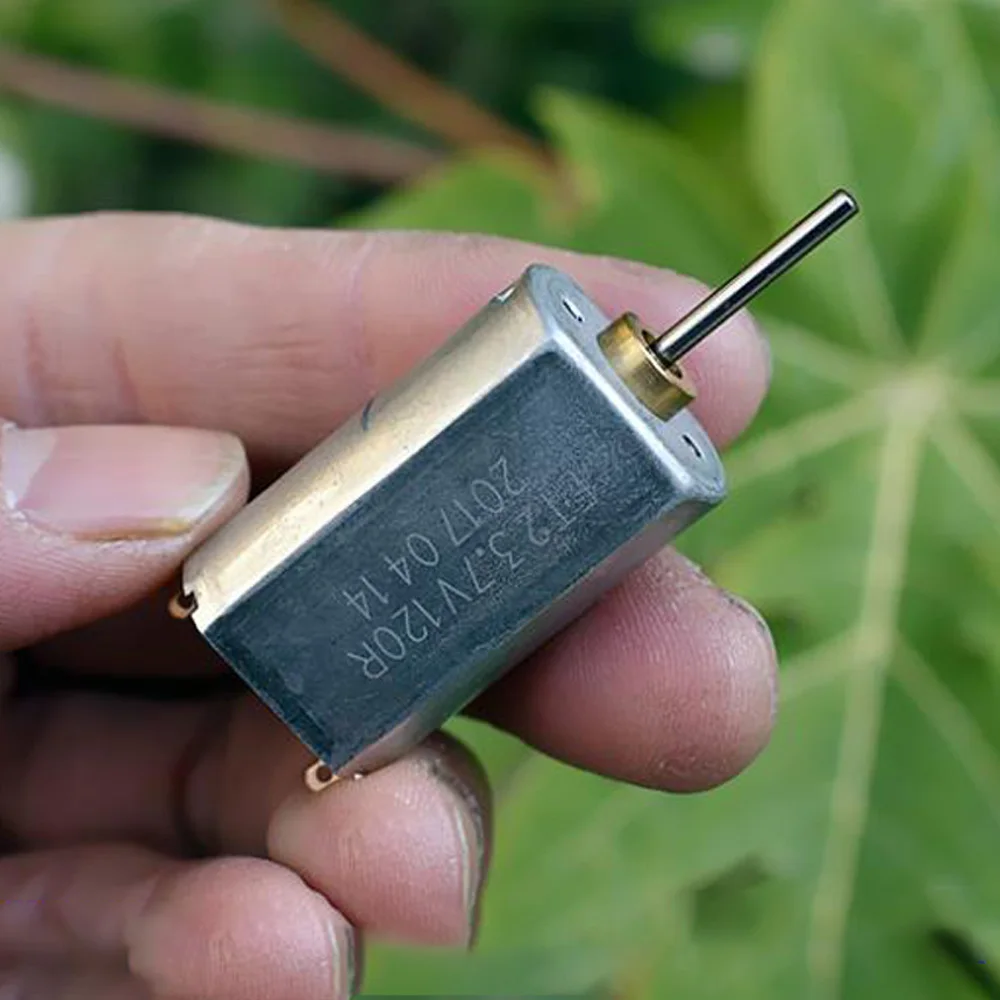 Высокоскоростной мощный магнитный угольный мини-двигатель 180 постоянный ток 3 В 5