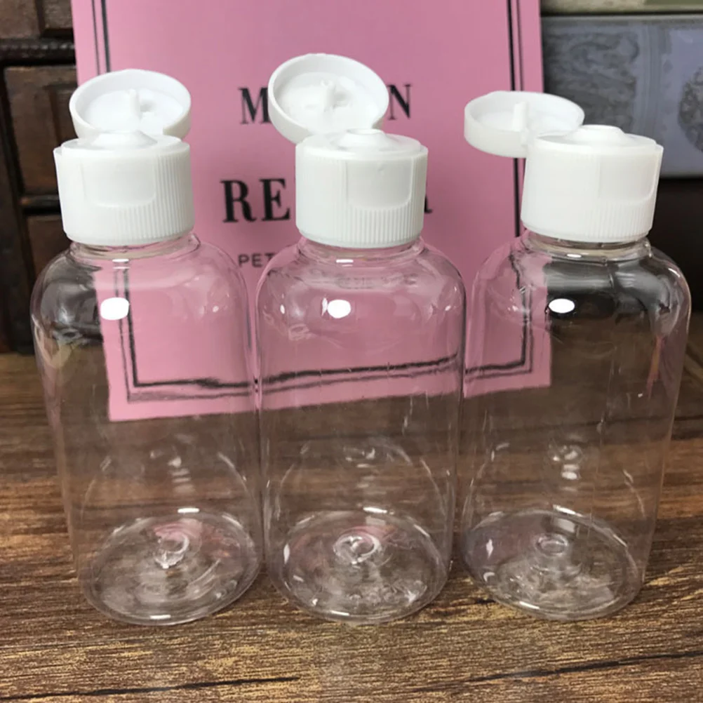 20pcs/set Plastic Travel Bottles Porable Flip Bottle Container for Shampoo Toiletries Lotion Alcohol | Дом и сад