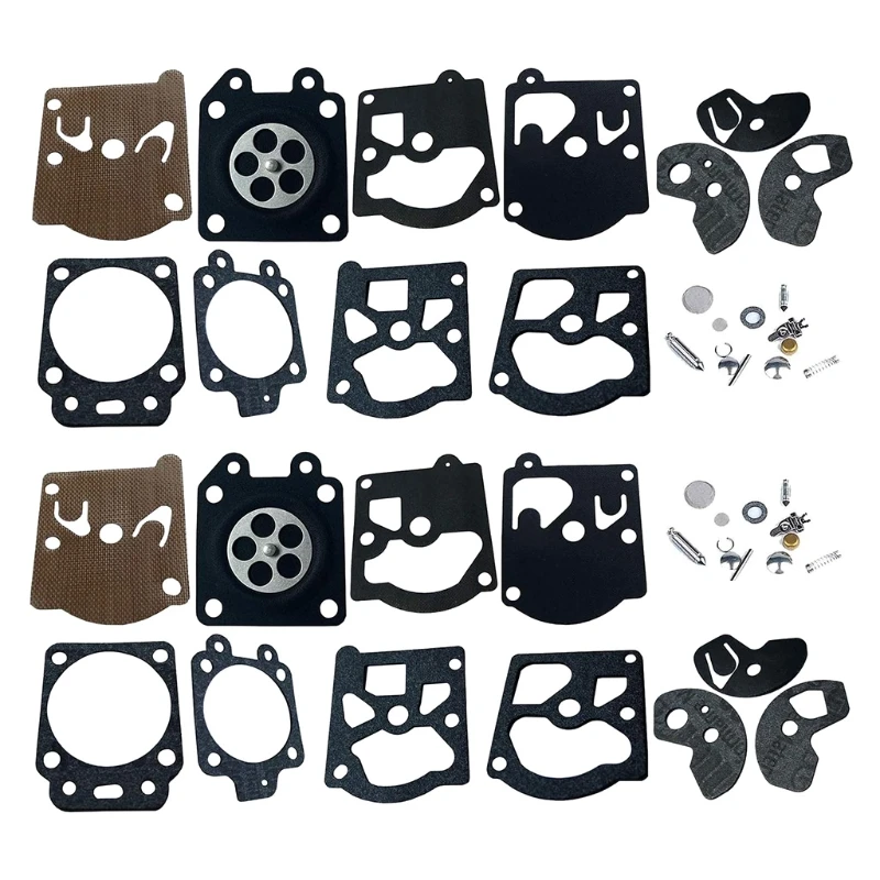 

2 Set Carburetor Carb Repair Rebuild Kit Gasket Diaphragm for WT391 WT20 WT3 WT3